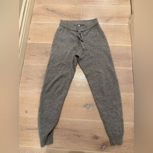 The Group by Babaton Heather medium gray LUXE CASHMERE JOGGER
